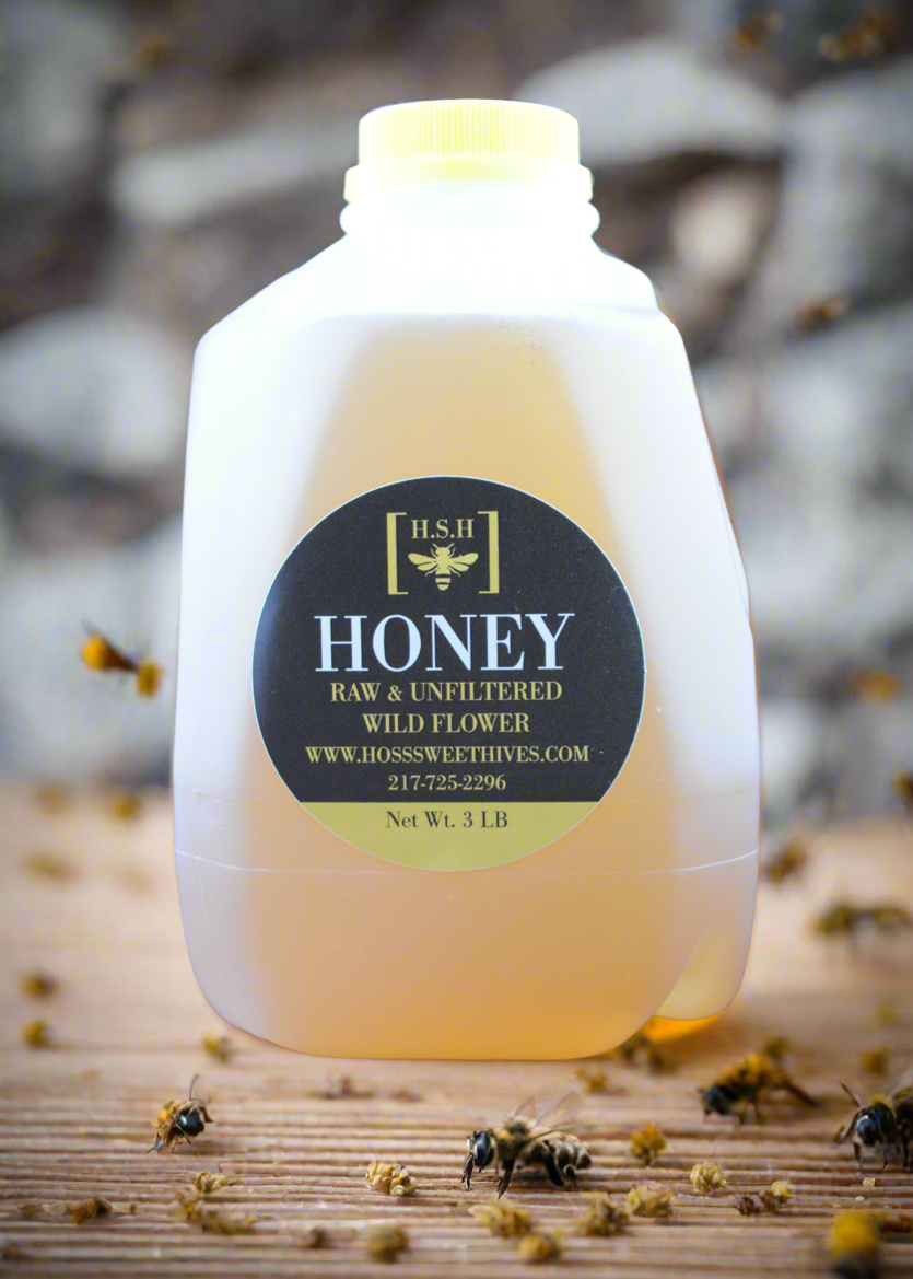 Raw & Unfiltered “Spring” Wildflower Honey