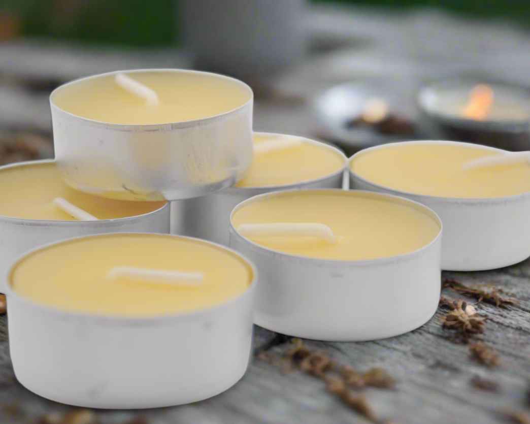 Tea Light Beeswax Candle (6pk)