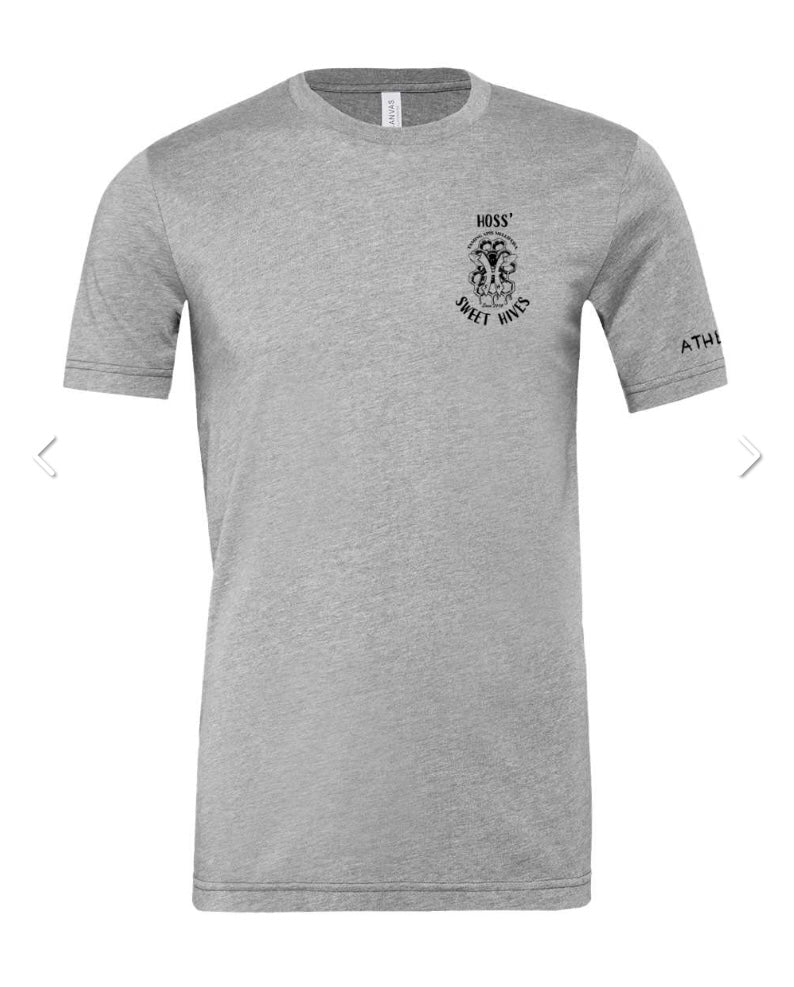Grey "Eat Local Honey" Shirt